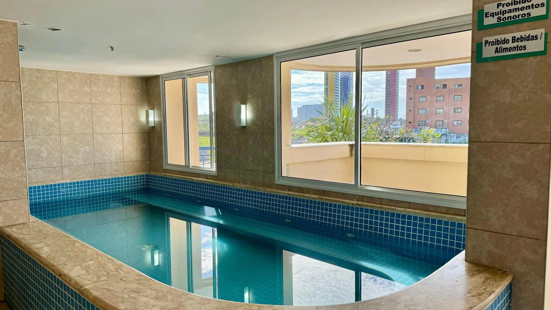 Apartment Allmar Flats - Apartamentos Frente Mar - Beach Village Fortaleza